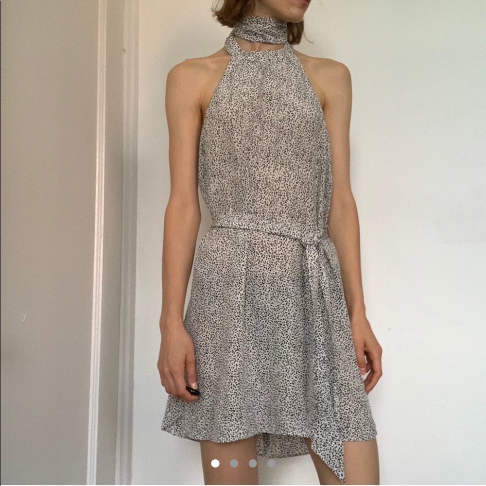 Silk dress from Equipment Kate Moss collection